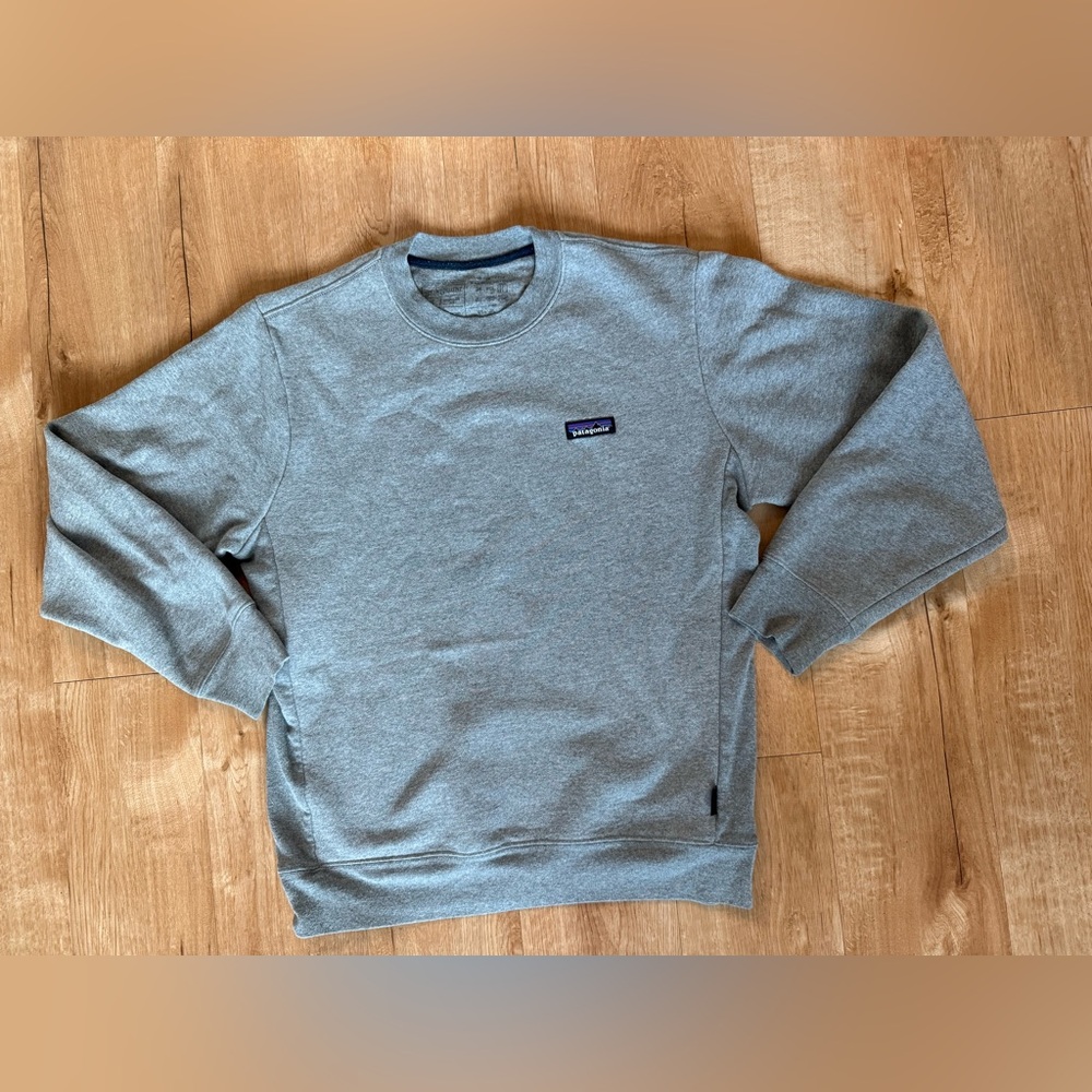 Patagonia Heather Gray Sweatshirt Crewneck